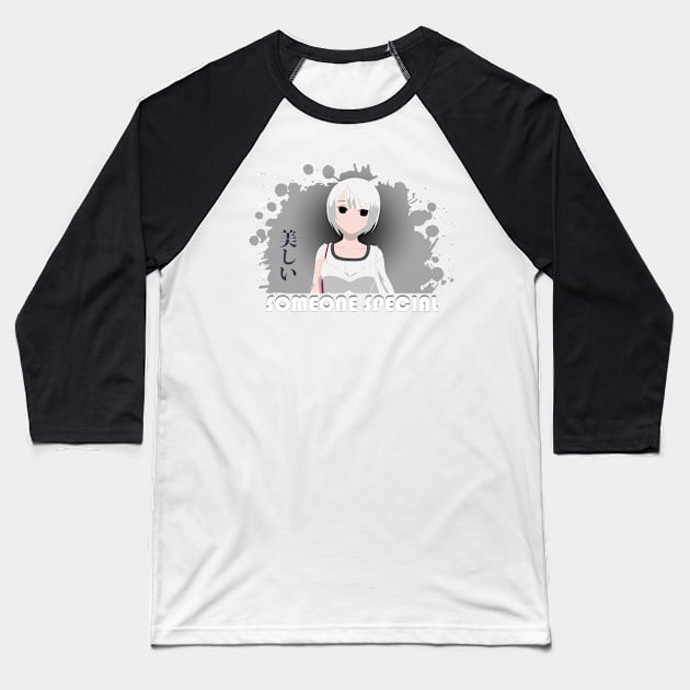 Flat Design Anime - 40 Baseball T-Shirt by SanTees